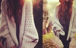 Phối đồ đẹp với áo len Oversize